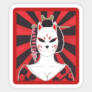 The Kitsune Sticker